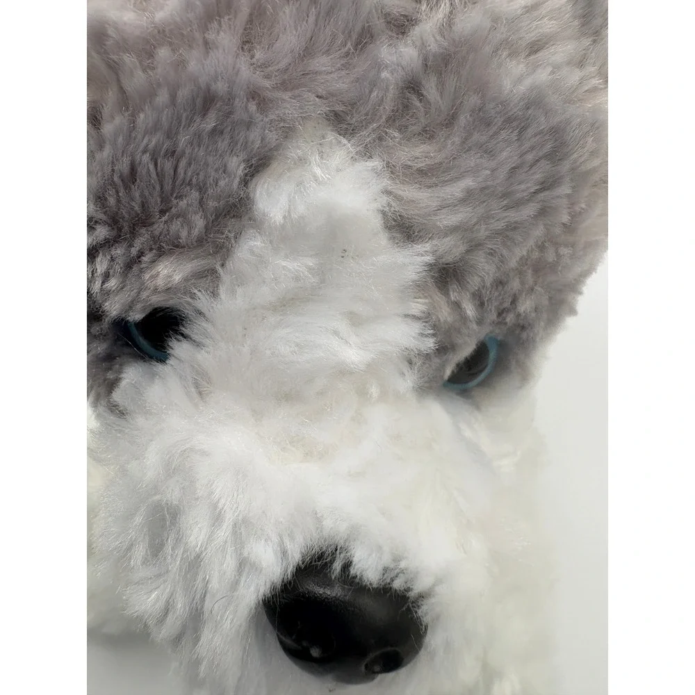 Gund Plush Husky Dog Stuffed Animal Toy Blue Eyes Soft Gray White Kids Gift 13